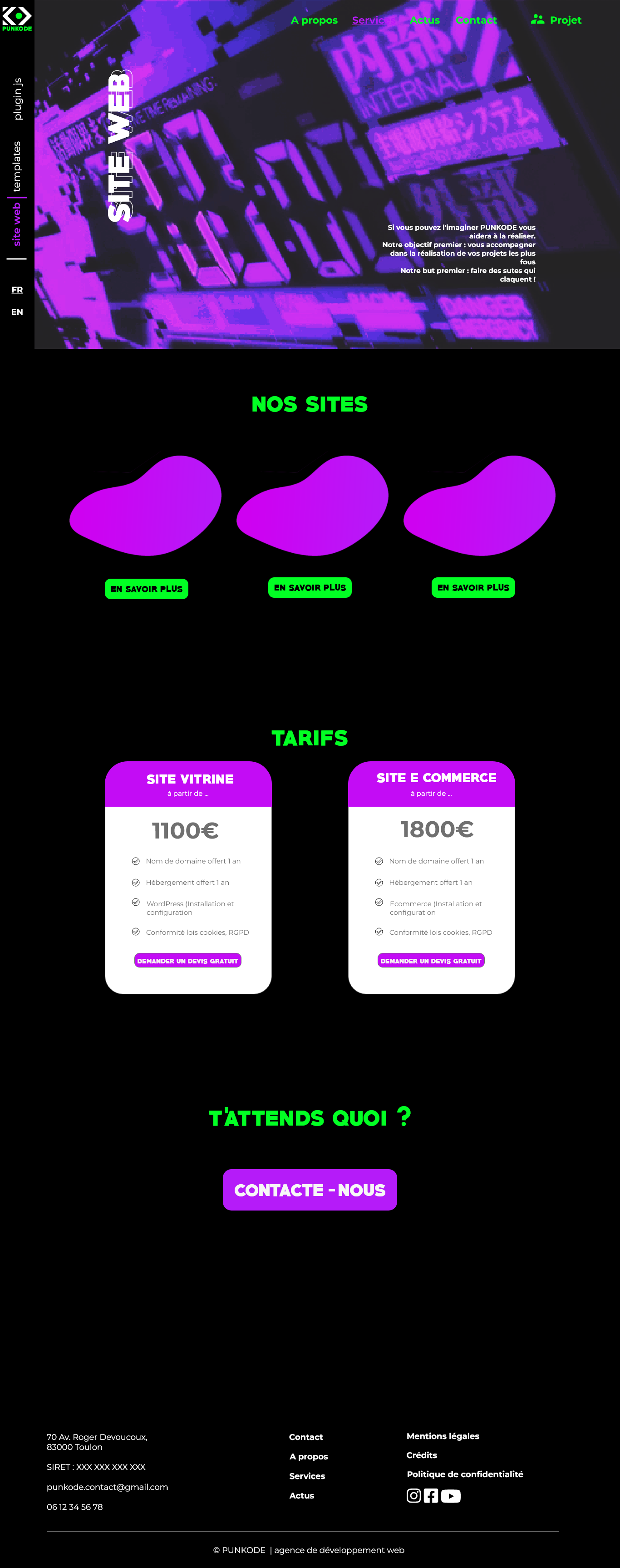 03a PUNKODE – site web